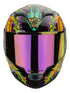CASCO HAX RODA FORCE KUKULCAN NEGRO MORADO BRILLO
